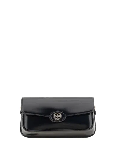 Tory Burch Black Leather Shoulder Bag