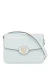 Tory Burch Robinson Spazzolato Convertible Shoulder Bag In Ice Blue (light Blue)