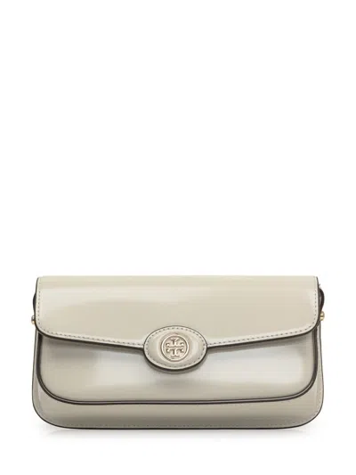 Tory Burch Robinson Shoulder Bag In Sand