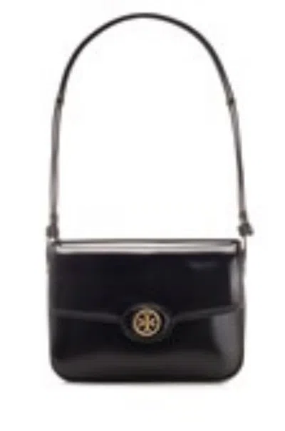 Tory Burch Robinson Shoulder Bags Black