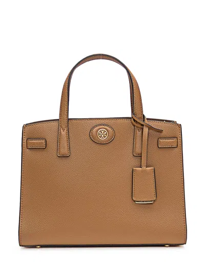Tory Burch Robinson Small Bag In Tigers Eye