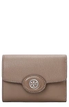 Tory Burch Robinson Small Pebbled Leather Wallet