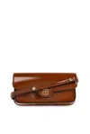 TORY BURCH TORY BURCH ROBINSON SPAZZOLATO RECTANGULAR SHOULDER BAG