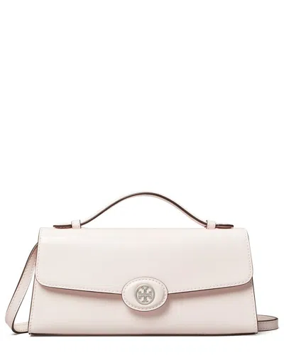 Tory Burch Robinson Spazzolato Top Handle Leather Chain Wallet