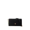 Tory Burch Robinson Wallet On Chain In Black