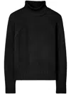 TORY BURCH ROLL-NECK WOOL JUMPER