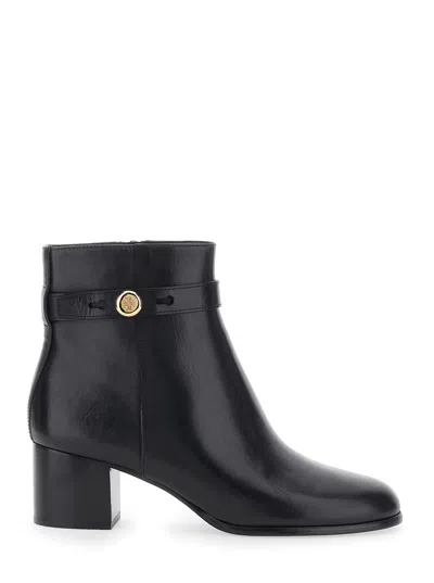 Tory Burch Romy Ankle Boots With Heel In Black