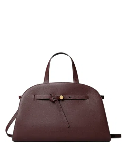 Tory Burch Romy Bauletto Tote Bag In Brown