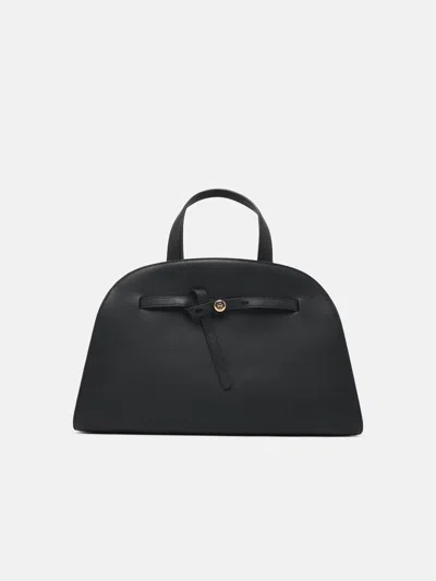 Tory Burch 'romy' Black Leather Top Case