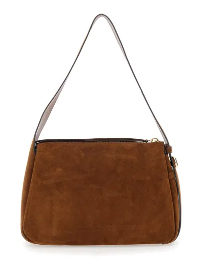Tory Burch Brown Romy Shoulder Bag