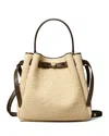 Tory Burch Romy Canvas Bucket Bag