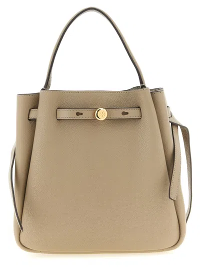 Tory Burch Romy Bucket Bag In Neutral