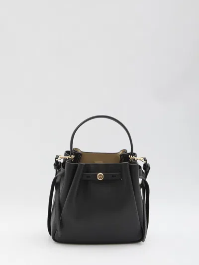 Tory Burch Romy Bucket Bag In Black