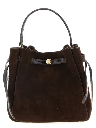 Tory Burch Romy Bucket Bag In Brown