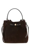 Tory Burch 'romy' Bucket Bag In Brown