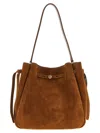 Tory Burch Romy Bucket Bag In Brown