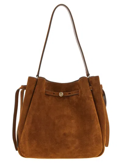 Tory Burch Romy Bucket Bag In Brown