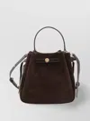 Tory Burch Suede Romy Bucket Bag