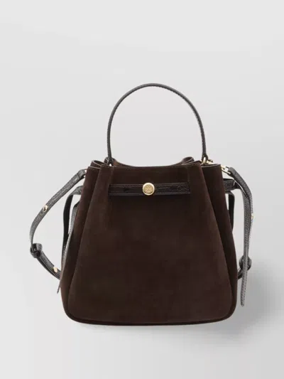 Tory Burch Romy Bucket Bag In Suede