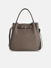 Tory Burch 'romy' Bucket Bag In Wild Mushroom Leather In Brown