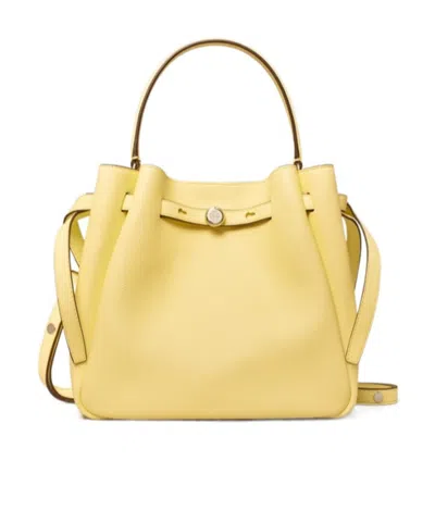 Tory Burch Romy Bucket Bag In Lemon