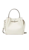 Tory Burch Romy Bucket Bag In Burgundy