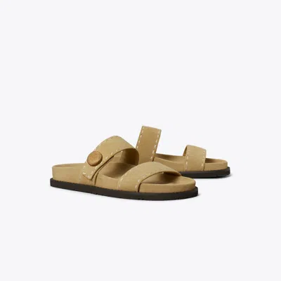 Tory Burch Romy Burch Slide In Brown
