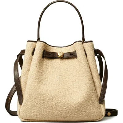 Tory Burch Romy Canvas Bucket Bag