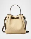 Tory Burch Romy Canvas Bucket Bag
