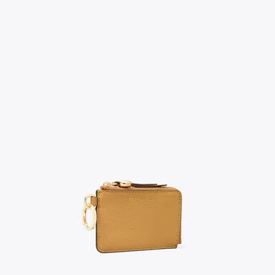 Tory Burch Romy Card Case Bag Charm In Brown