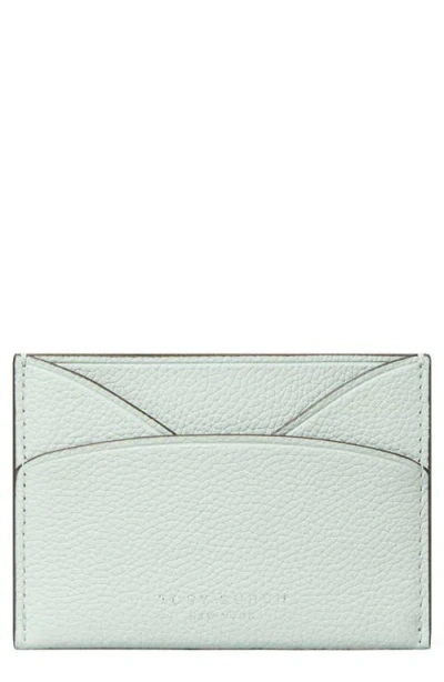 Tory Burch Romy Card Case In Green