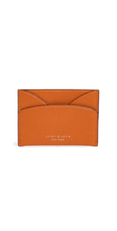 Tory Burch Romy Flat Card Case Orange