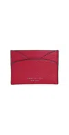 Tory Burch Romy Flat Card Case Tory Red