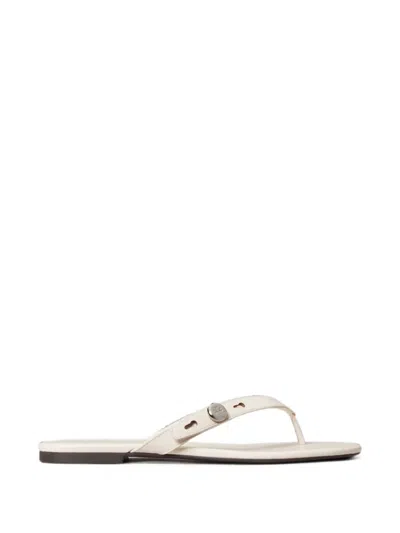 Tory Burch Romy Flip-flop In White