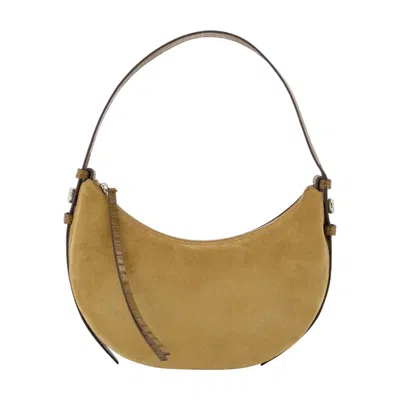Tory Burch Romy Half Moon Purse -  - Leather - Beige