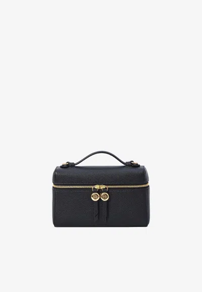 Tory Burch Romy Hammered Leather Shoulder Bag In Black