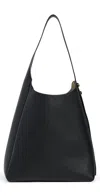 Tory Burch Romy Hobo Bag Black In Black