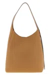 Tory Burch Small Romy Pebble Leather Hobo Bag In Brown