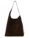 Tory Burch Romy Suede Hobo Bag Dark Cocoa In Brown