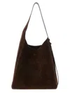 Tory Burch Romy Suede Hobo Bag Dark Cocoa In Brown