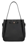 Tory Burch Romy Large Bucket Bag In Black