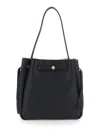 Tory Burch Romy Large Bucket Bag In Black