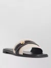 Tory Burch Beige Cotton Ovine Leather Rubber Thermoplastic Polyurethane Sandals In Multi
