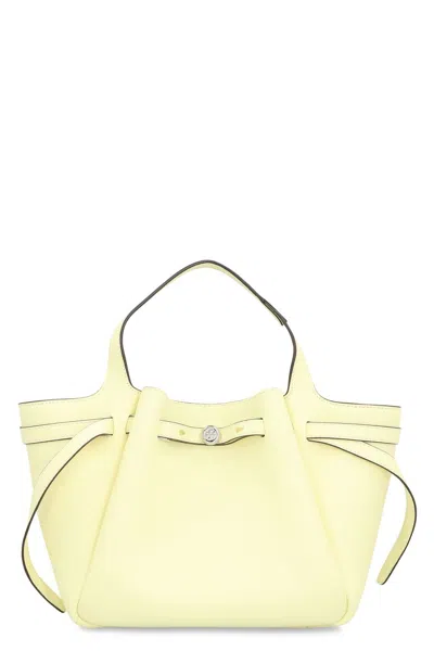 Tory Burch Romy Leather Boston Bag