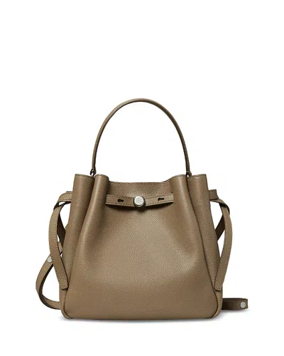 Tory Burch Romy Bucket Bag In Wild Mushroom