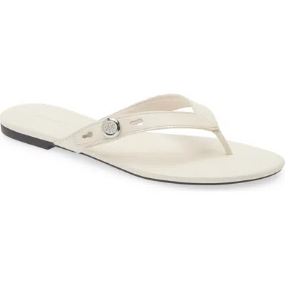TORY BURCH TORY BURCH ROMY LEATHER THONG SANDAL