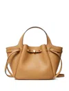 Tory Burch Romy Pebbled Leather Tote Bag