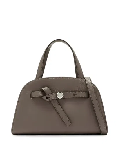 Tory Burch Romy Leather Tote Bag In Orange