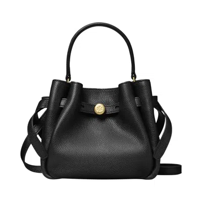 Pre-owned Tory Burch Romy Mini Bucket Bag 'black' | Women's Size Onesize