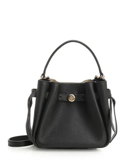 Tory Burch Romy Mini Bucket Bag Handbags Black
